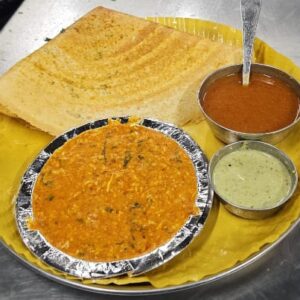 Red Gotala MYsore Dosa