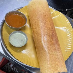 Pani Puri Paper Dosa