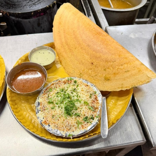 Palak Paneer Cheese Mysore Dosa