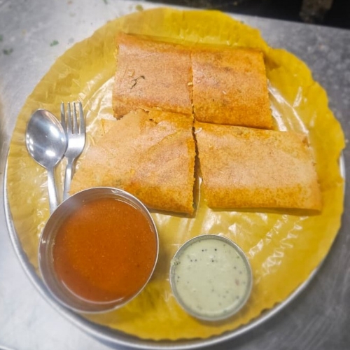 Paneer Cheese Masala Dosa