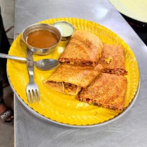 SweetCorn Cheese Dosa