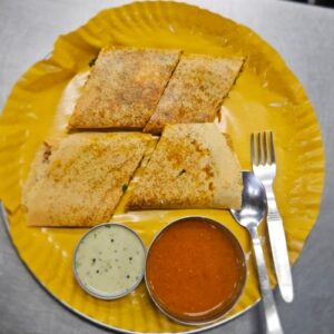 Palak Paneer Dosa